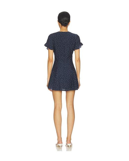 MORE TO COME Blue Alexa Mini Dress