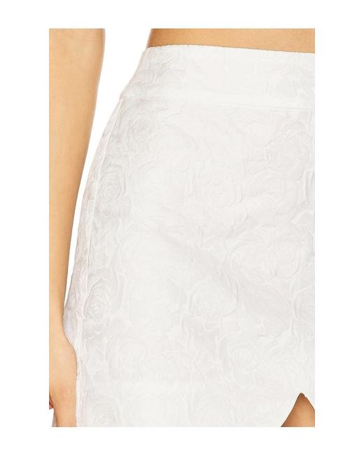 Amanda Uprichard White Bryant Skirt