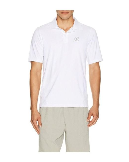 Manors Golf White Course Polo for men