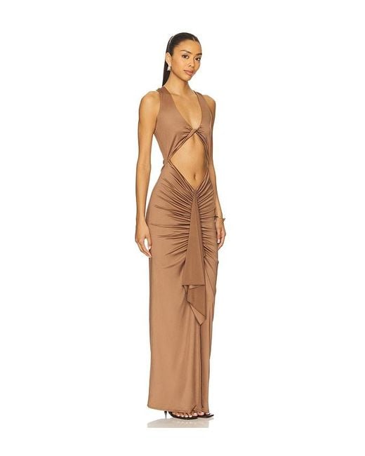 superdown White Amai Maxi Dress