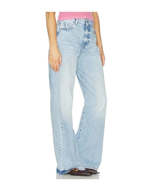 ICON DENIM Blue Debby Wide Leg Jeans