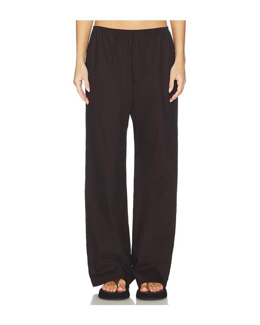 DONNI. Black The Pop Simple Pant