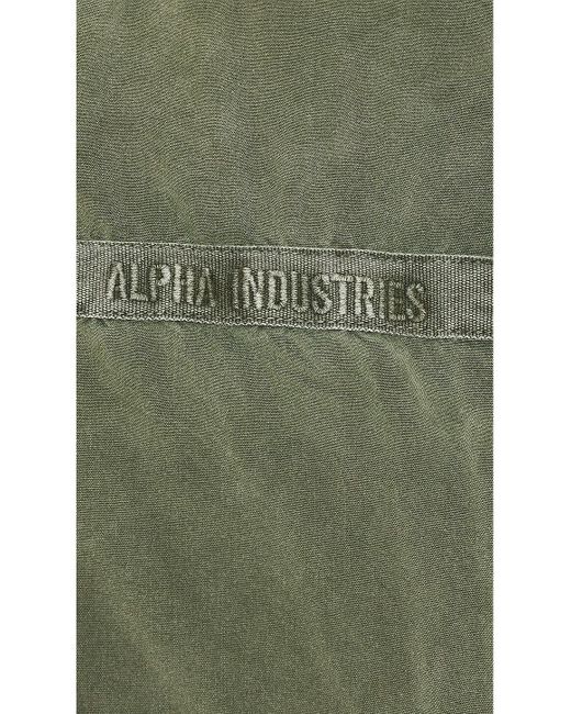 メンズ Alpha Industries ジャケット Green