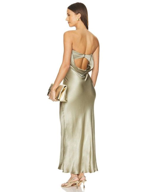 Bec & Bridge White Bec + Bridge Moondance Strapless Dress