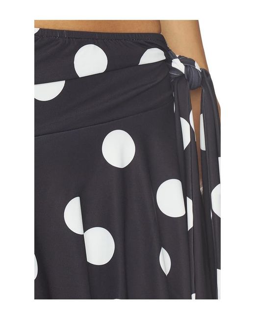Lioness Black Safari Midi Skirt