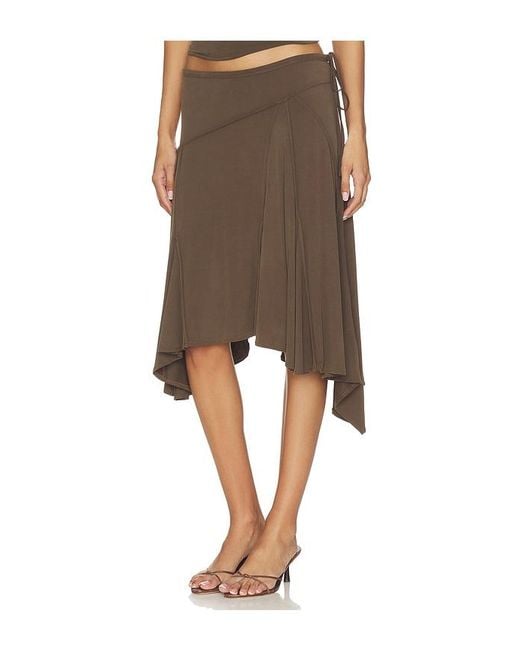 With Jean Brown X Revolve Sharni Skirt