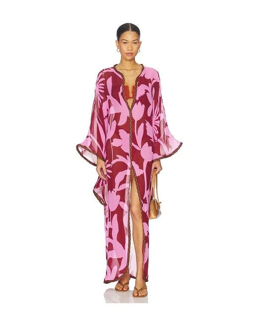 Eywasouls Malibu Red Jaya Dress