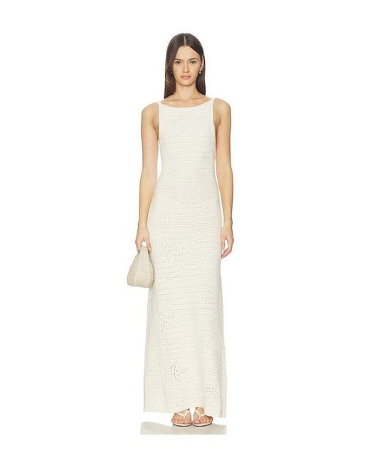 ROAME. White Isadora Maxi Dress