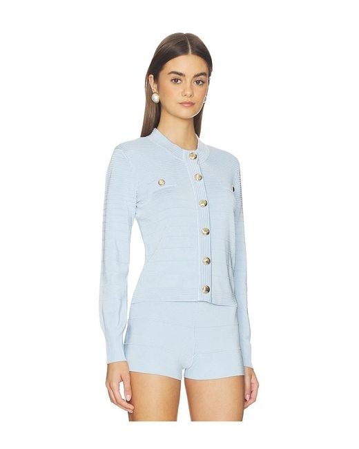Generation Love Blue Lilla Bandage Cardigan