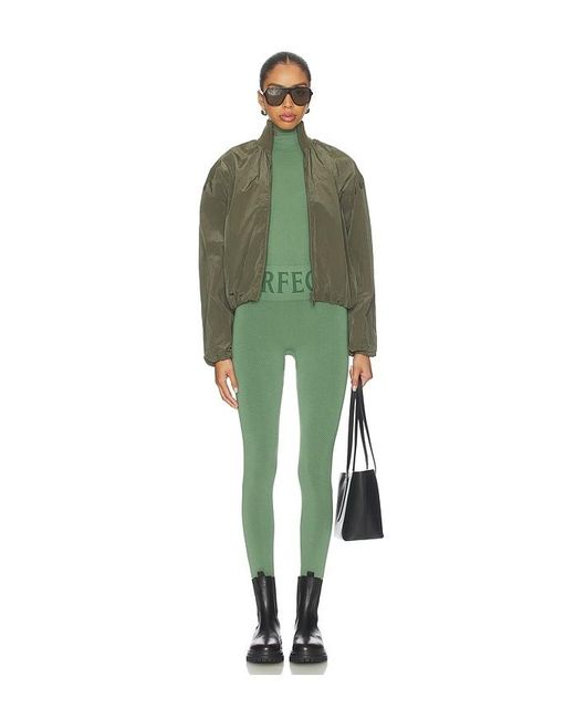 Perfect Moment Green Perfect Thermal Legging