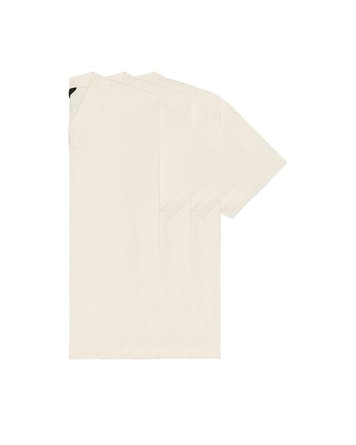 Fear Of God White 3-pack Essential V-neck Tee for men