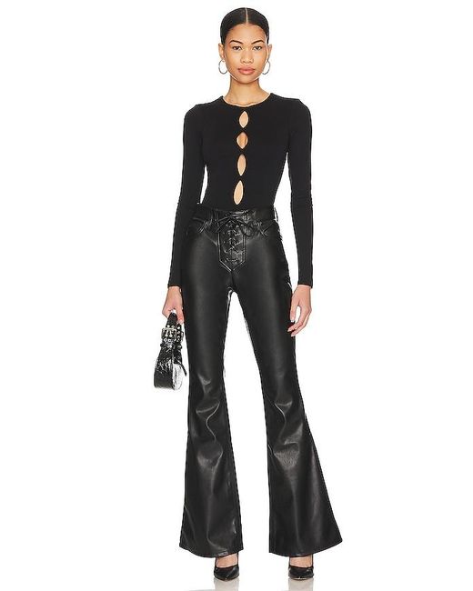 AFRM Black X Revolve Ellio Bodysuit