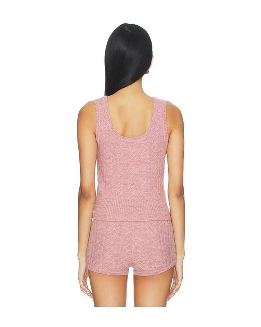 Lovers + Friends Pink Juliee Tank