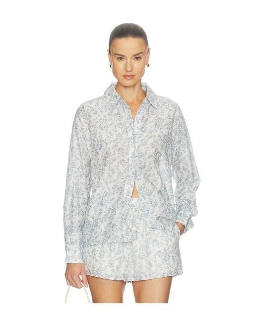 Cami NYC White Rafella Top