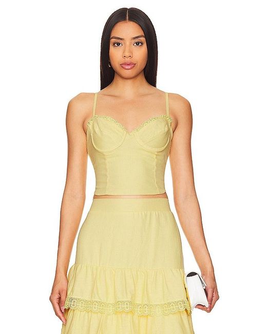 Peixoto Yellow Josie Cami