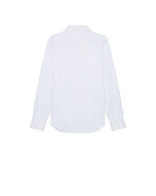 Theory White Sylvain Wealth Shirt for men