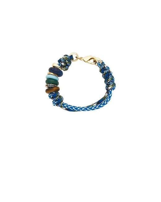 Roxanne Assoulin Blue Mixed Cord Supersize Cord Bracelet