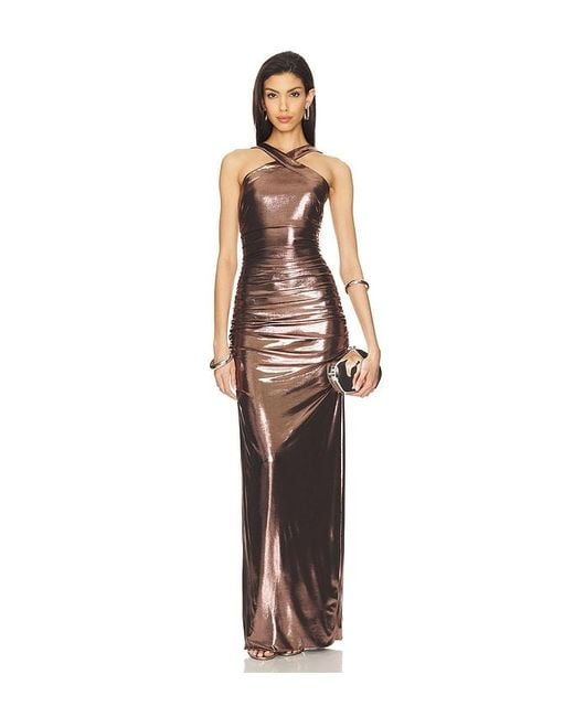 retroféte Metallic Shera Dress