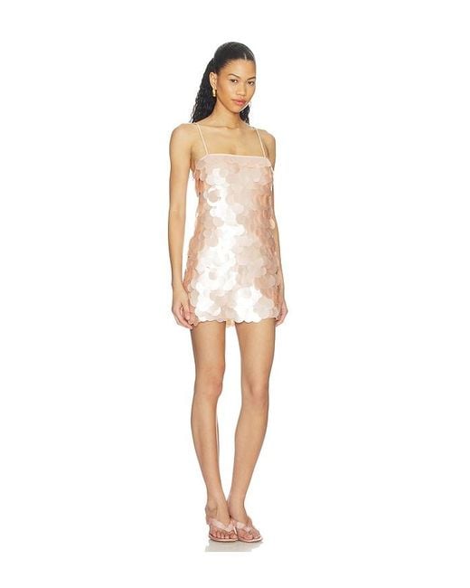 Lovers + Friends White Elise Mini Dress