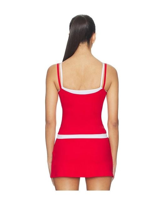 WellBeing + BeingWell Red Flowwell Sage Tank