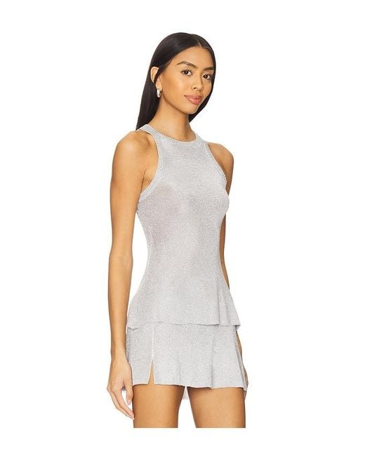 GUIZIO White Millie Top