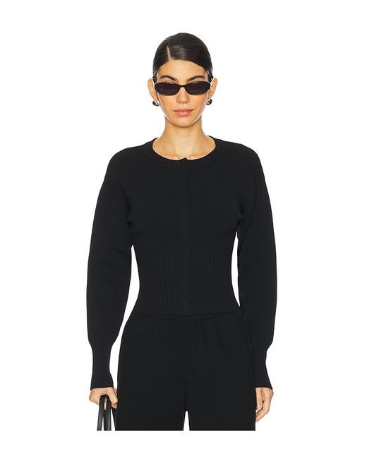 ALL THE WAYS Kourtney カーディガン Black