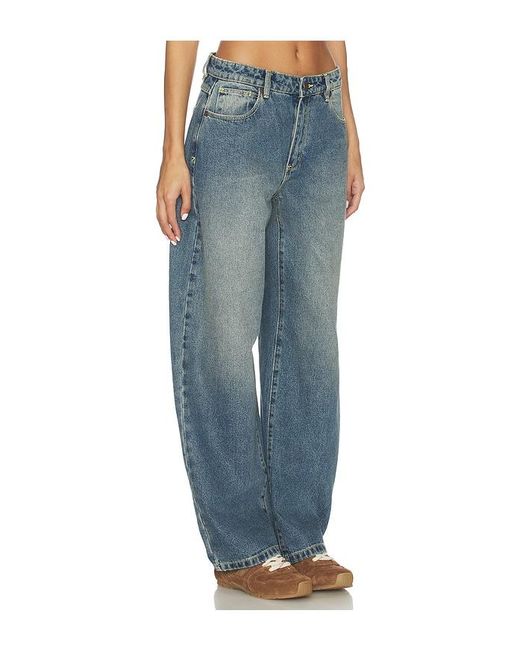 A.Brand Blue 95 Barrel Jeans