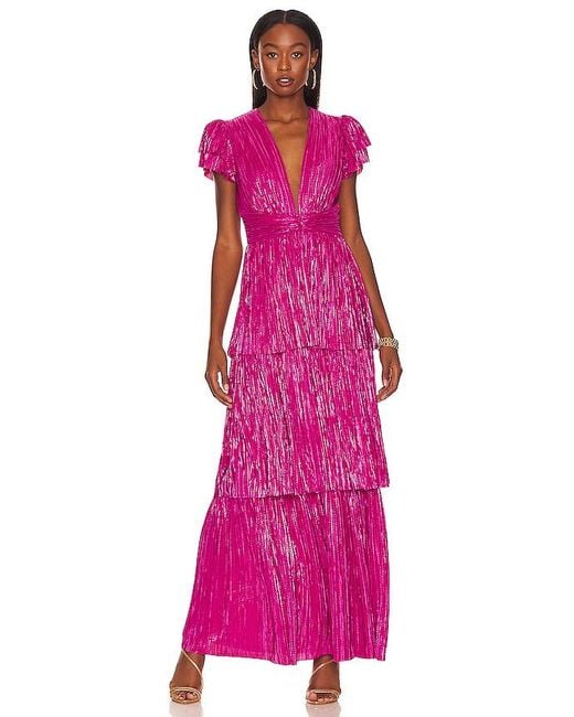 Sabina Musayev Pink X Revolve Maze Dress
