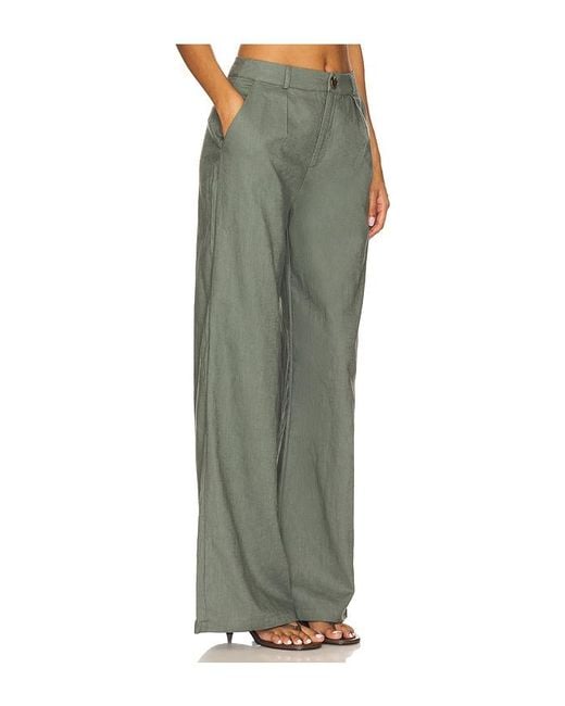 SNDY'S Green X Revolve Hale Linen Pant