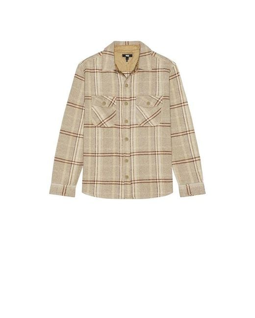 PAIGE Natural Seymore Overshirt for men