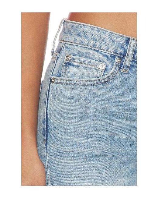 Pistola Blue Aleks High Rise Straight Long Jeans