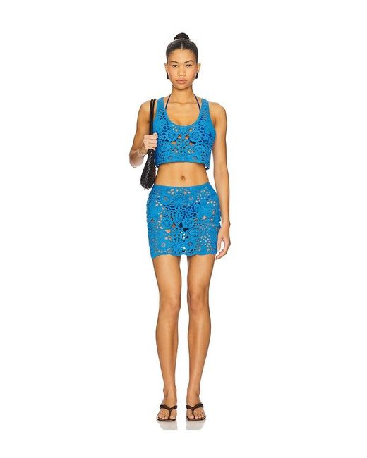 SNDY'S Blue Tala Top