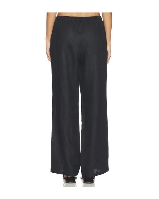 Faithfull The Brand Black Capriolla Pant