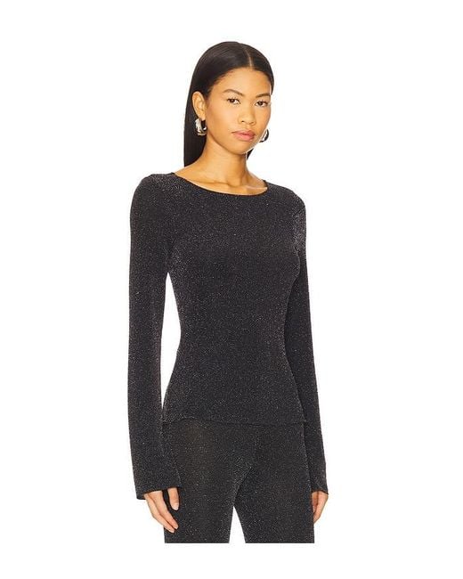 Show Me Your Mumu Black Bowie Top