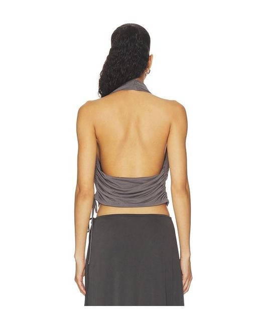 With Jean Black Jolene Top