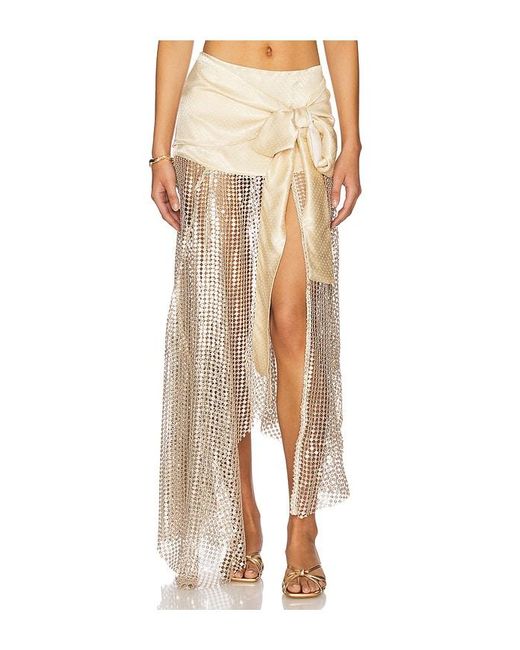 Siedres Natural Lumier Skirt