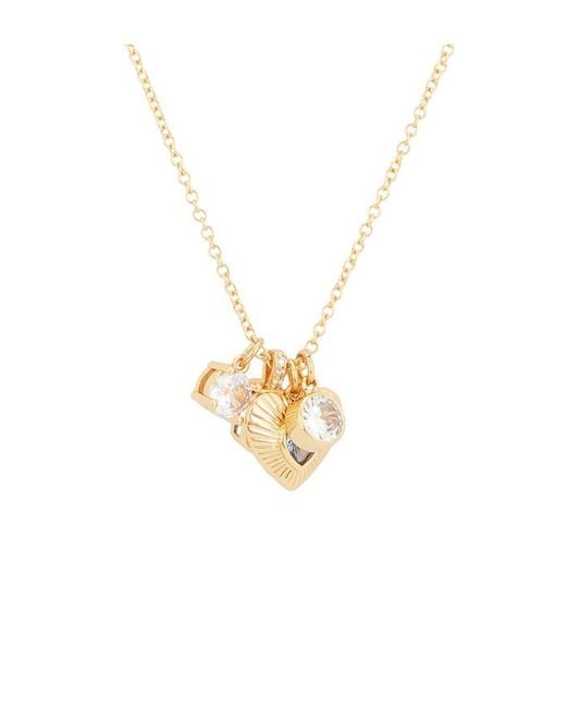Ettika White Trinket Trove Charm Necklace