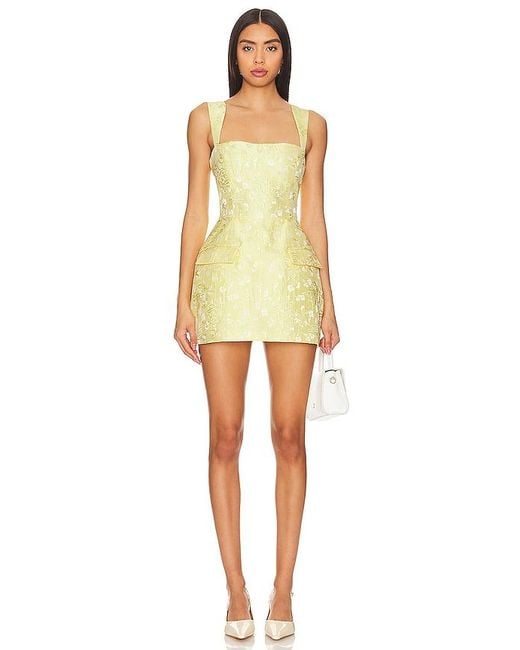 Amanda Uprichard Yellow Bethany Romper