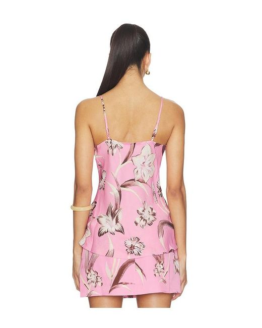Rococo Sand Pink V-Neck Strappy Top