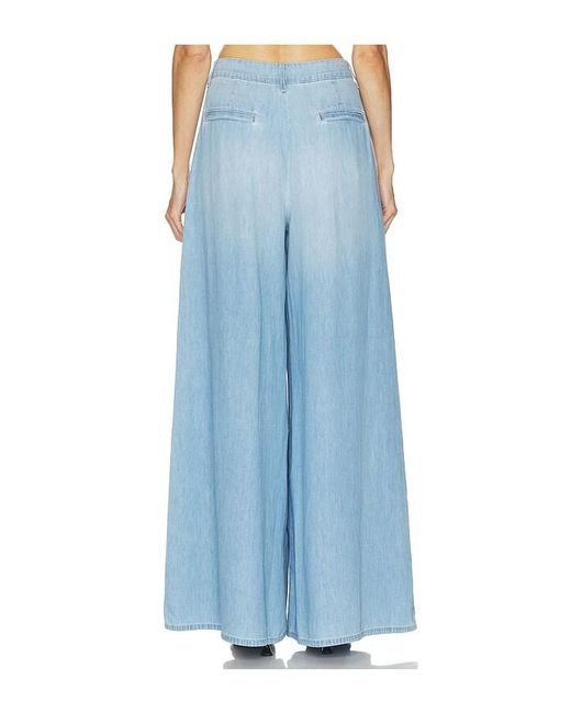 L'Agence Blue Lorenza Palazzo Jeans