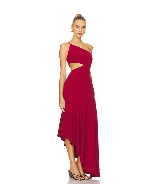 Nbd Red Kleid Lucinda
