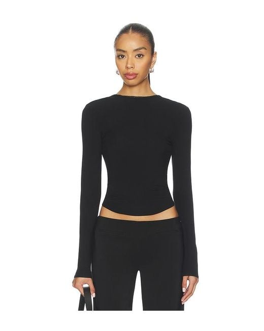 The Line By K Black Gad Top