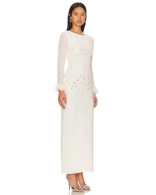 Nbd White Ginevra Maxi Dress