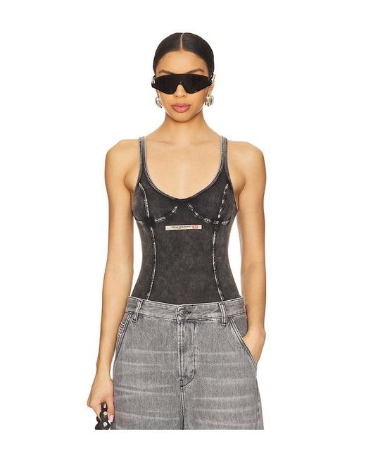 DIESEL Cami ボディスーツ Black