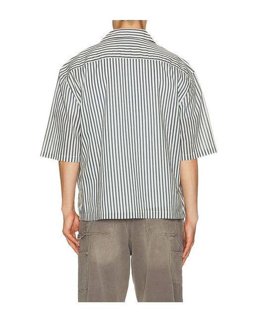 AllSaints Gray Chopin Shirt for men