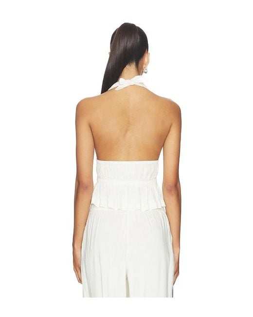 LSPACE White August Top