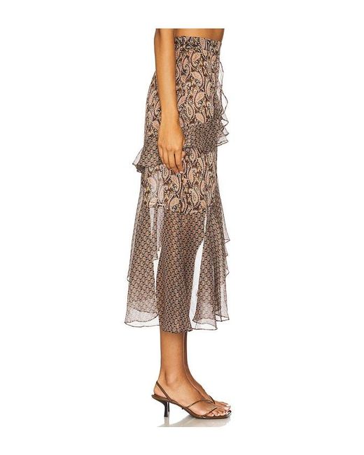 MISA Los Angles Natural Rakal Skirt