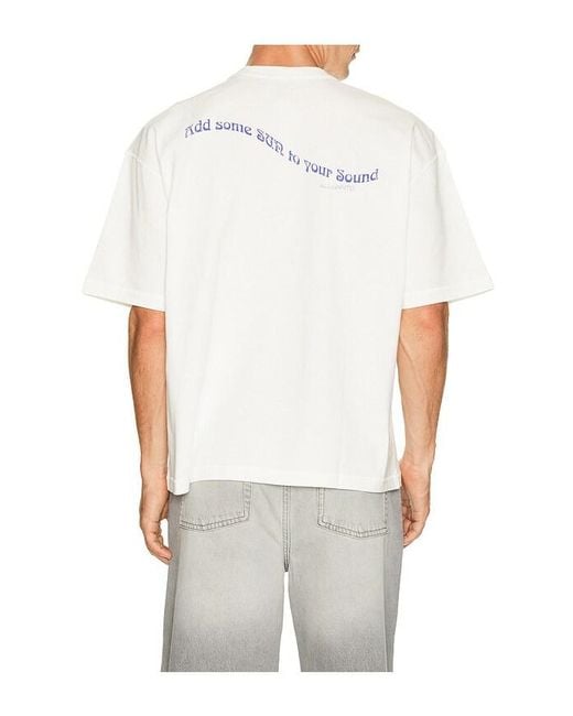 AllSaints White Spun Out Tee for men