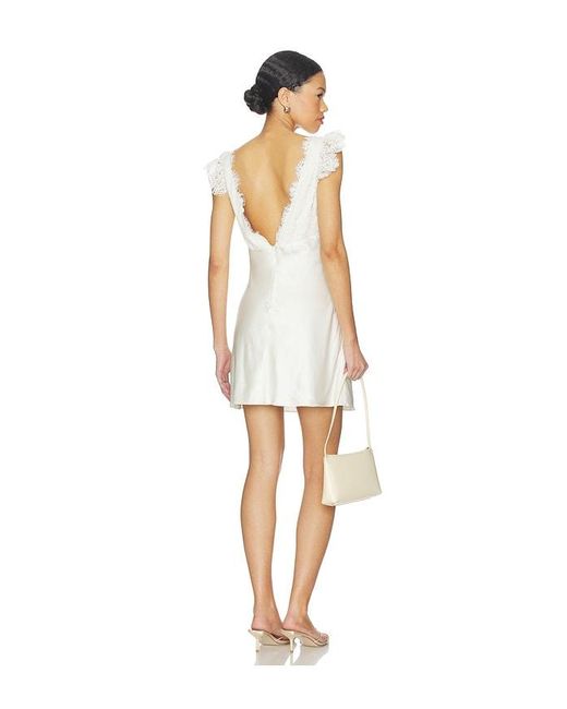 Stone Cold Fox White X Revolve Carmela Mini Dress