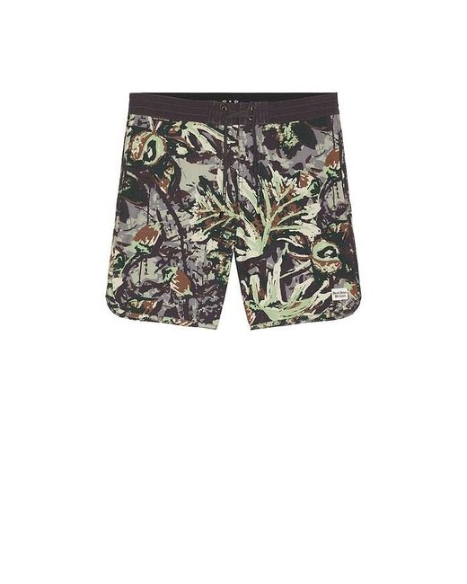 Dark Seas Black Lakeshore Boardshort for men